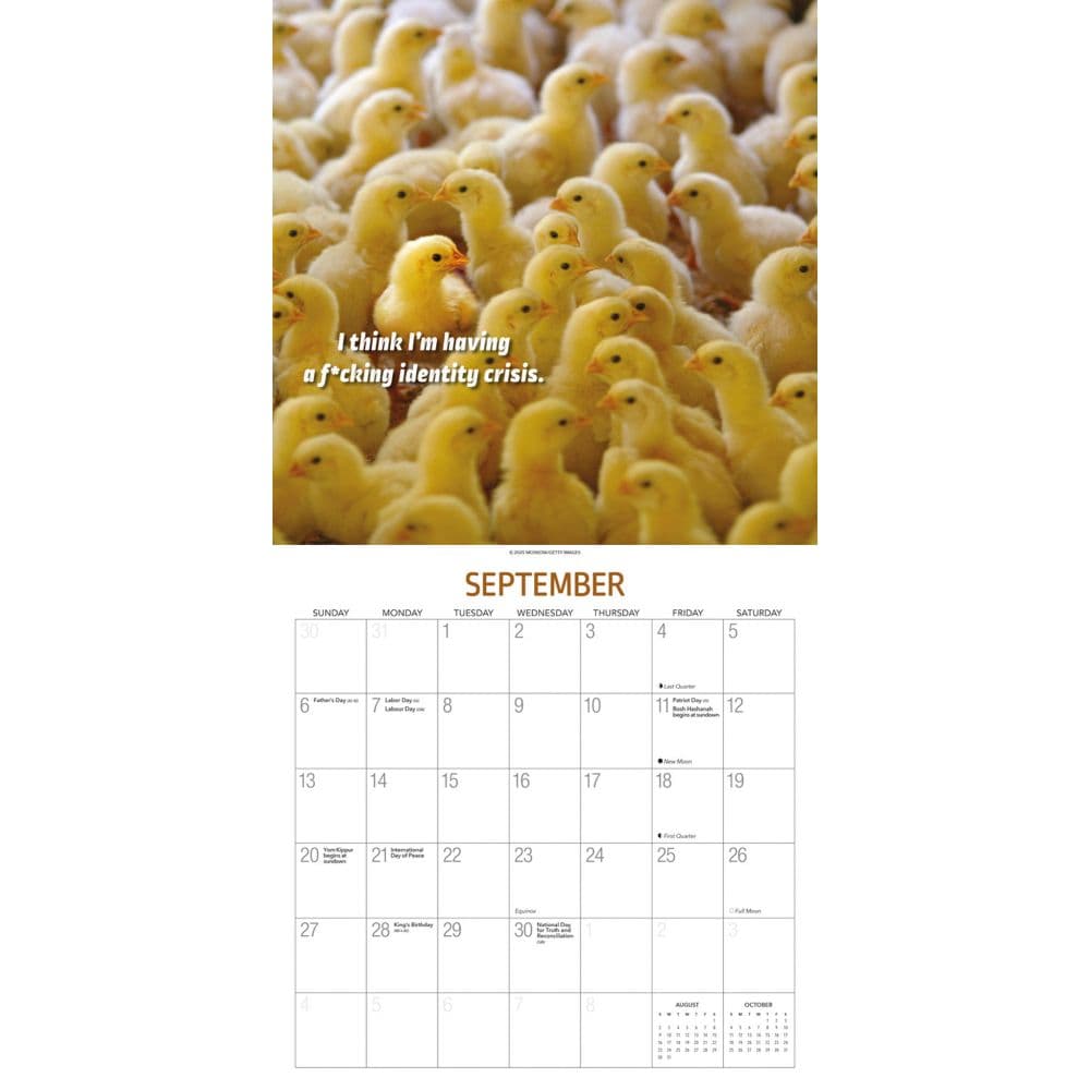 Extremely Fowl 2026 Wall Calendar Fourth Alternate Image