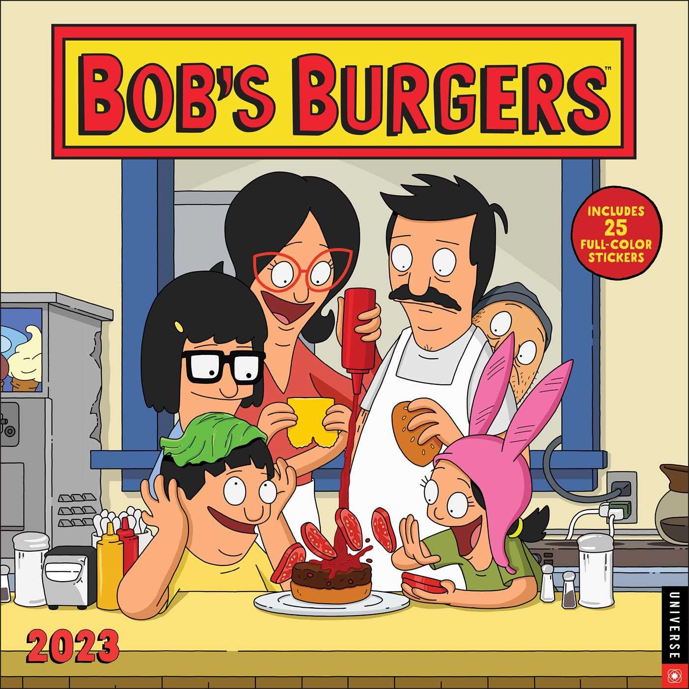 Bobs Burgers 2023 Wall Calendar - Calendars.com