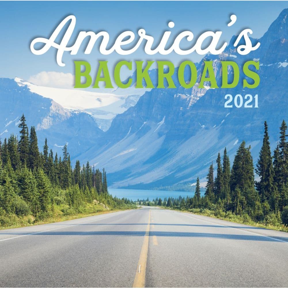 Americas Backroads Mini Wall Calendar