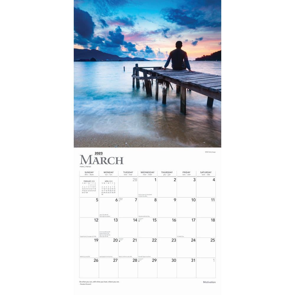 Motivation 2023 Wall Calendar - Calendars.com