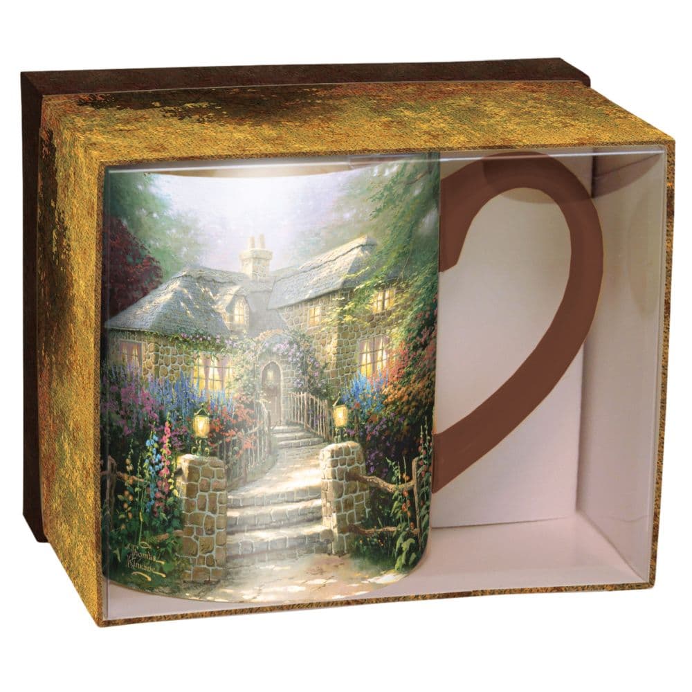 Hollyhock House 14 oz. Mug by Thomas Kinkade Third Alternate Image width=&quot;1000&quot; height=&quot;1000&quot;