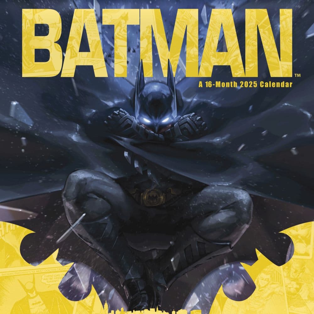 Batman 2025 Wall Calendar_Main Image