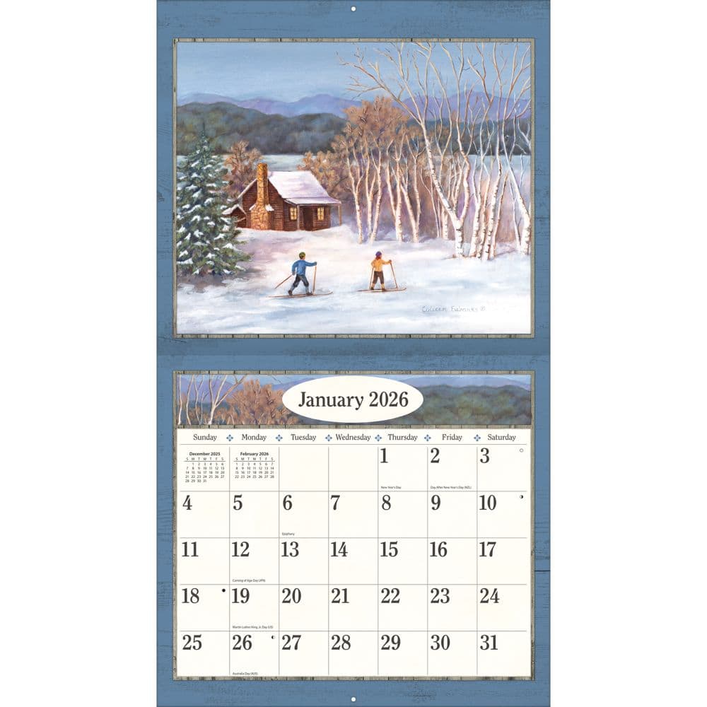 Country Living 2026 Wall Calendar by Colleen Eubanks_ALT1