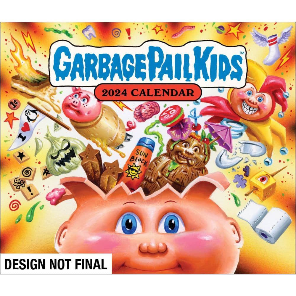 Garbage Pail Kids Bizarre Holidays 2024 Desk Calendar Main Product Image width=&quot;1000&quot; height=&quot;1000&quot;