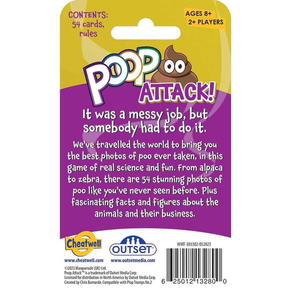 Poop Attack Card Game First Alternate Image