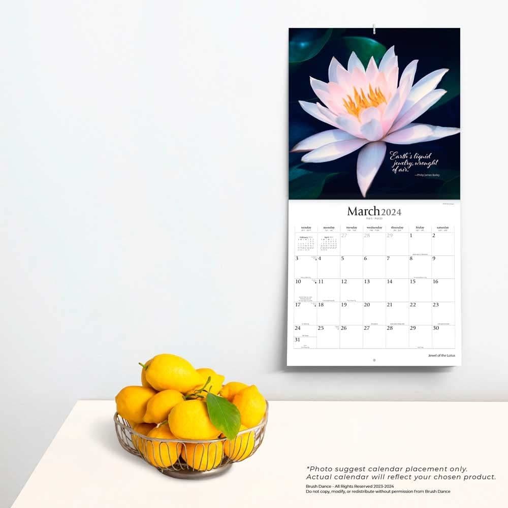 Jewel of the Lotus 2024 Wall Calendar Third Alternate Image width=&quot;1000&quot; height=&quot;1000&quot;