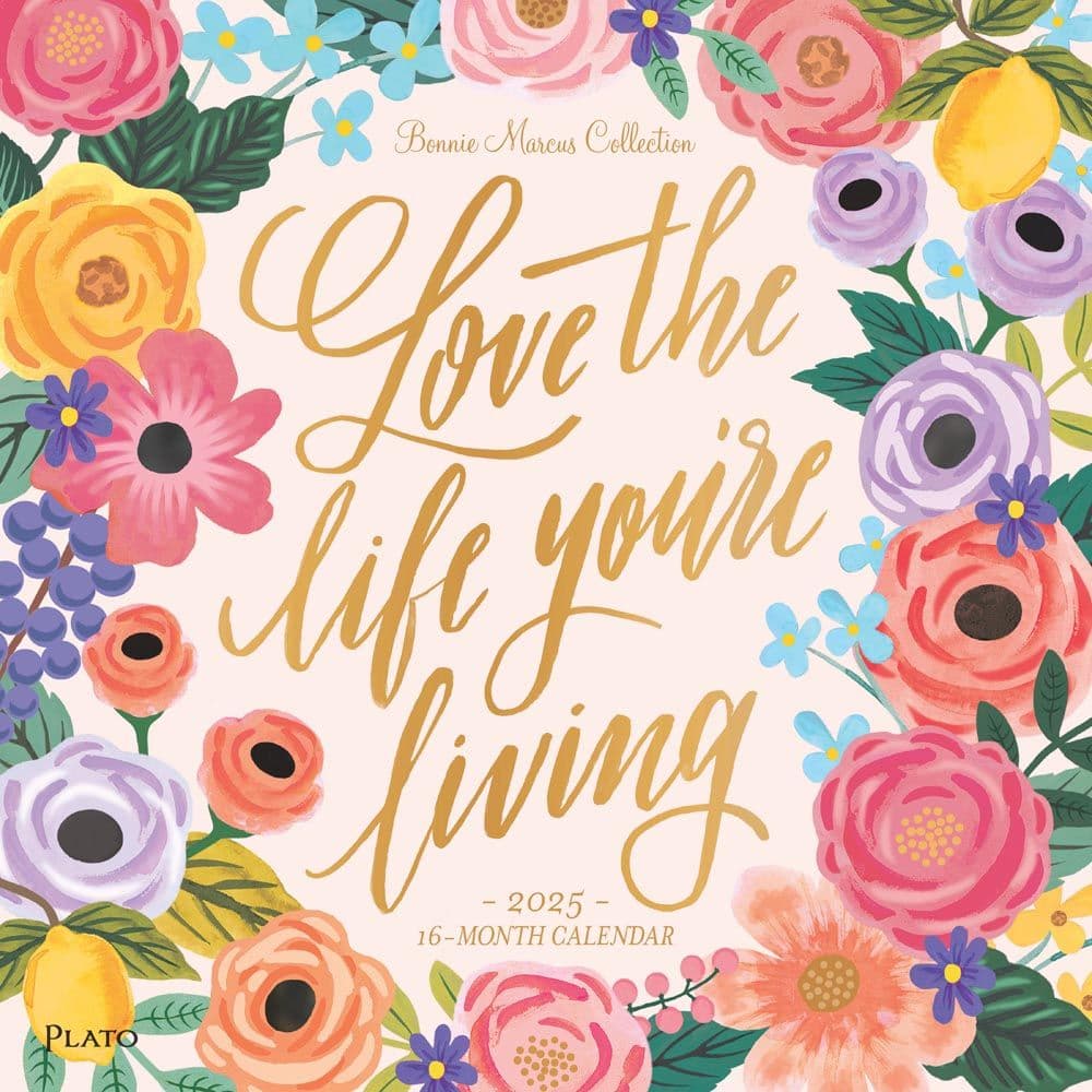 Bonnie Marcus Plato Foil 2025 Wall Calendar