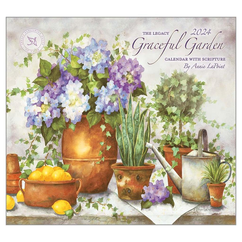 Graceful Garden 2024 Wall Calendar Main Product Image width=&quot;1000&quot; height=&quot;1000&quot;