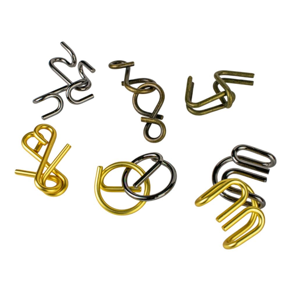 6 in 1 Metal Puzzler Set Eighth Alternate Image
