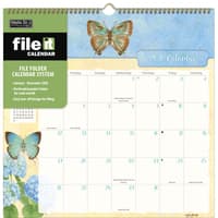 image Butterflies File It 2026 Wall Calendar_Main Image