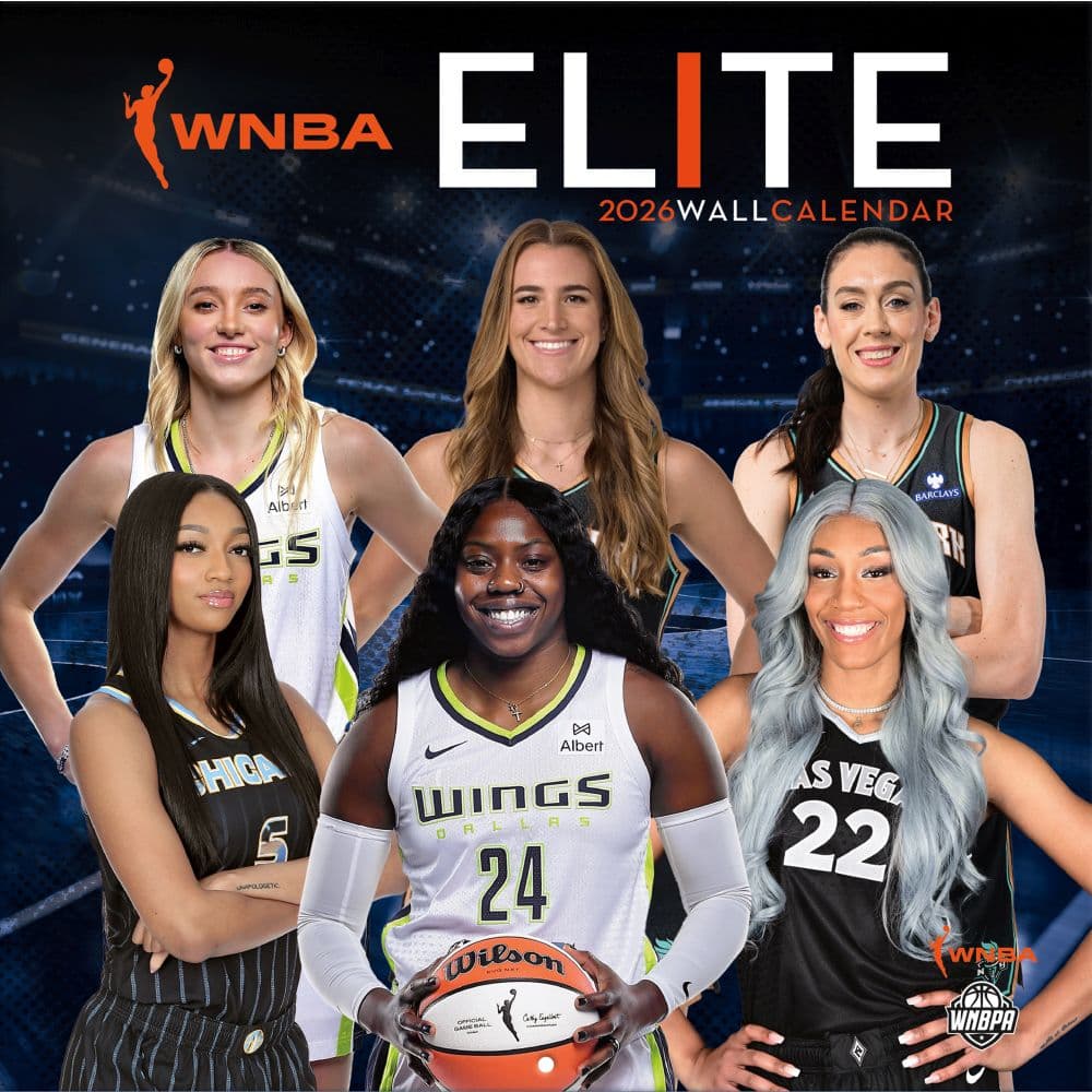 image WNBA Elite 2026 Wall Calendar Main Product Image