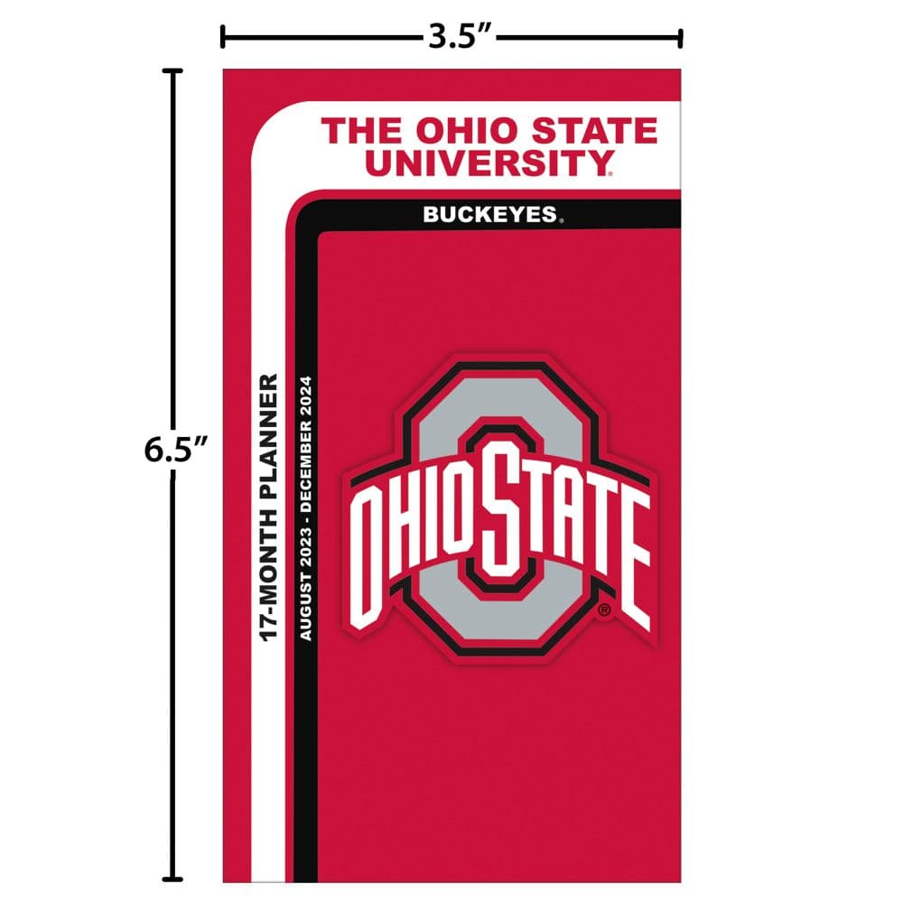 Ohio State Buckeyes Pocket 2024 Planner Fifth Alternate Image width=&quot;1000&quot; height=&quot;1000&quot;