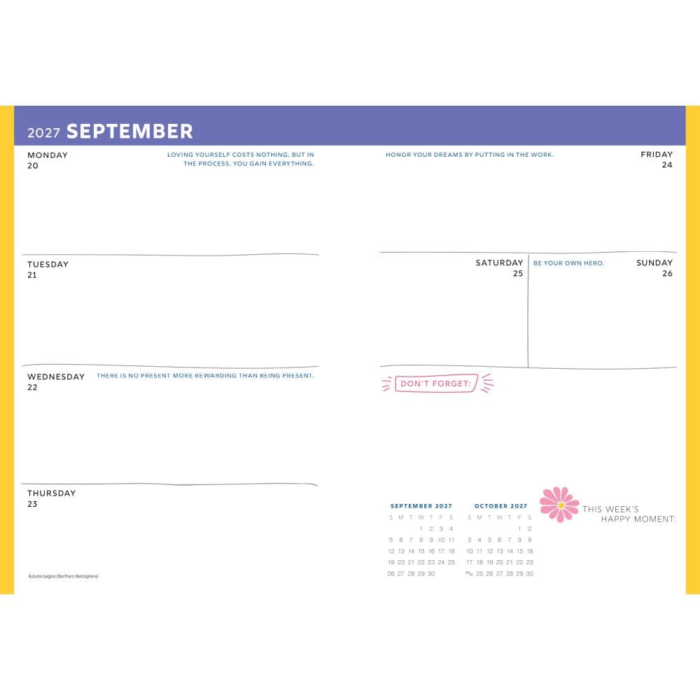 Choose Happy 2027 Planner Third Alternate Image