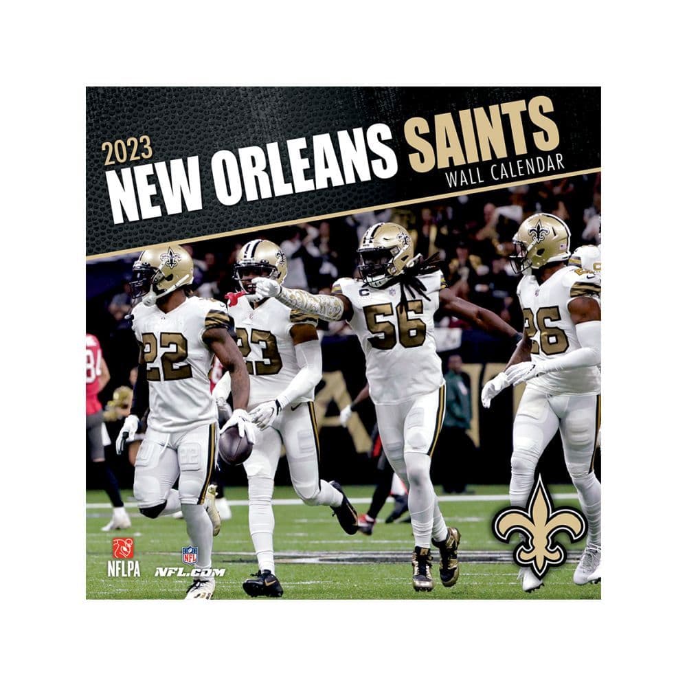 Calendar Of Saints 2023 Nfl New Orleans Saints 2023 Mini Wall Calendar - Calendars.com