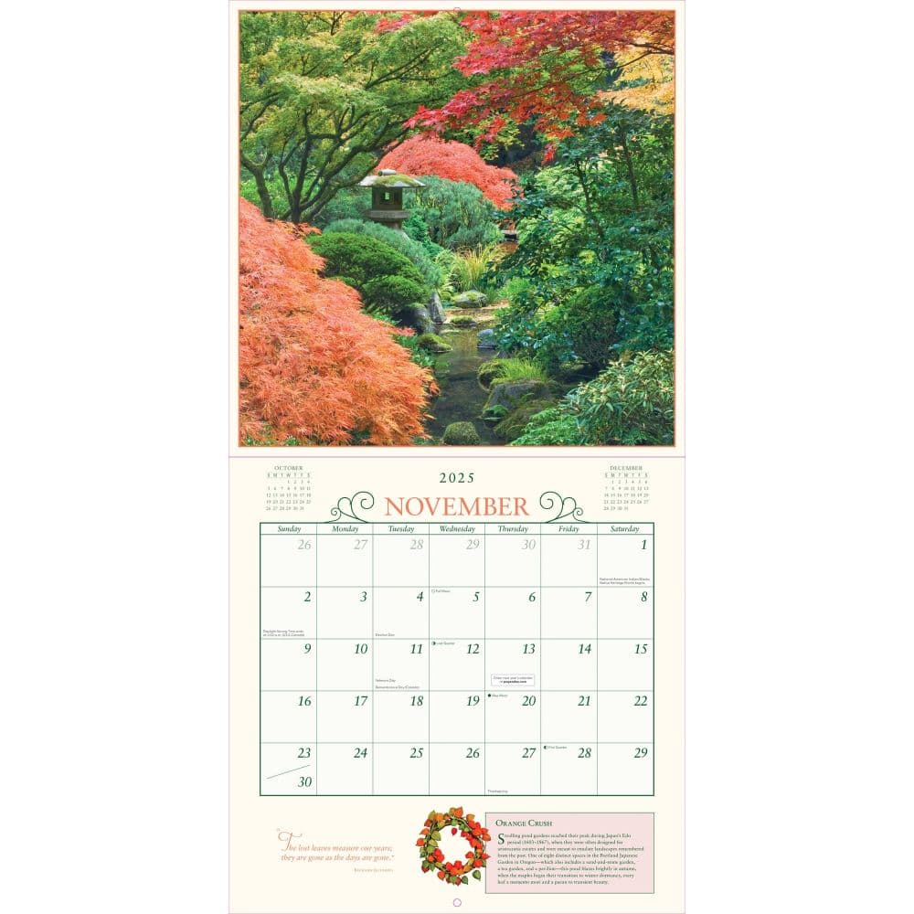 Secret Garden 2025 Wall Calendar Third Alternate Image width="1000" height="1000"