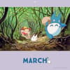 image My Neighbor Totoro 2026 Wall Calendar Second Alternate Image