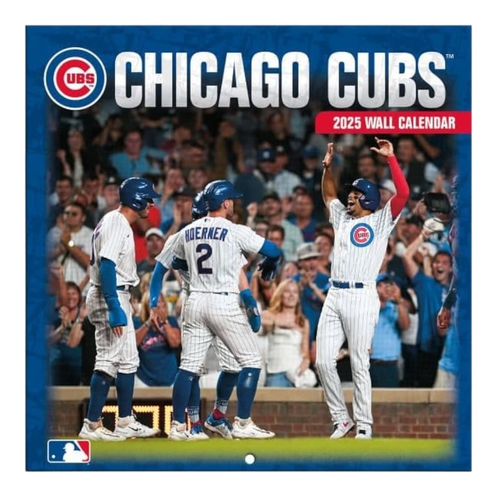 MLB Chicago Cubs 2025 Mini Wall Calendar