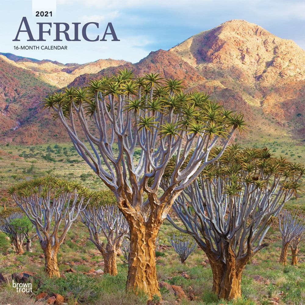 Africa Wall Calendar
