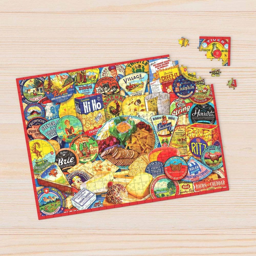 Cheese and Crackers 1000 Piece Puzzle Second Alternate Image