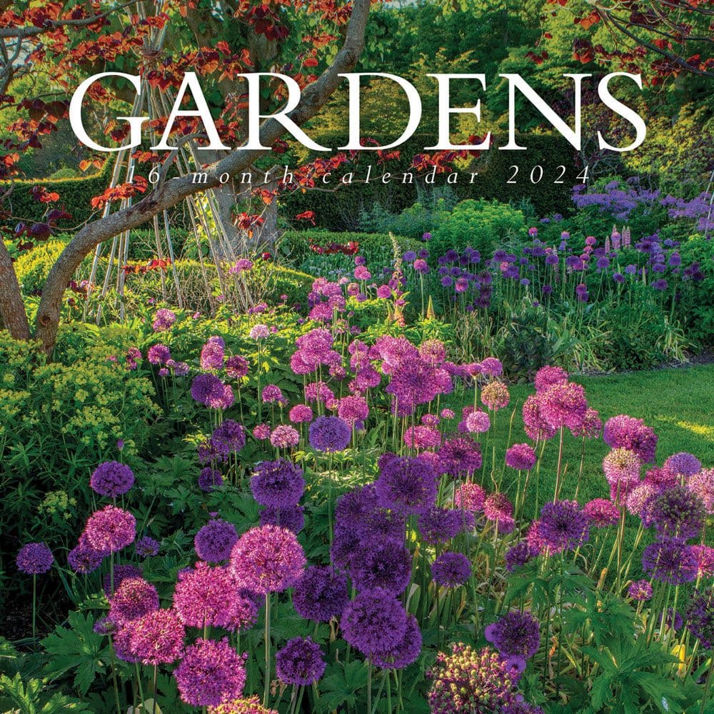 Gardens 2024 Mini Wall Calendar