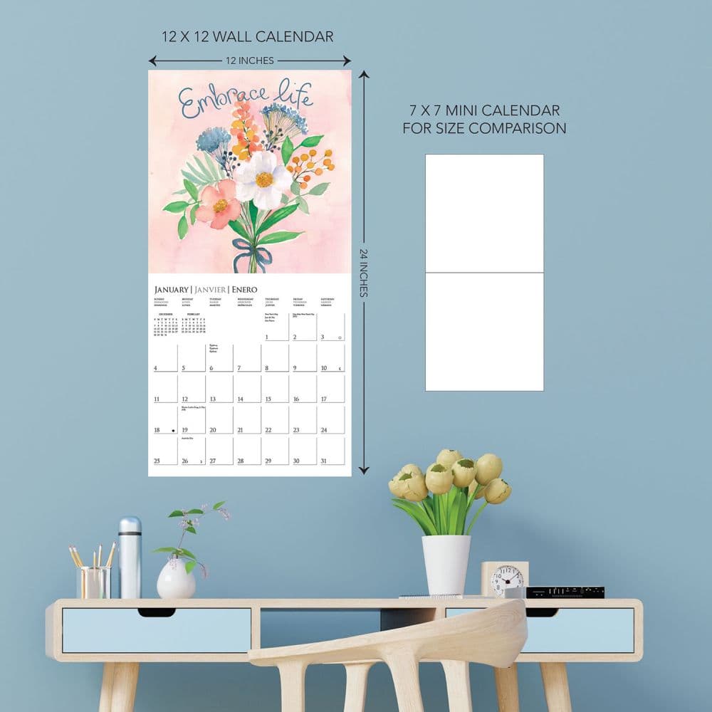 Live Love Laugh 2026 Wall Calendar Third Alternate Image