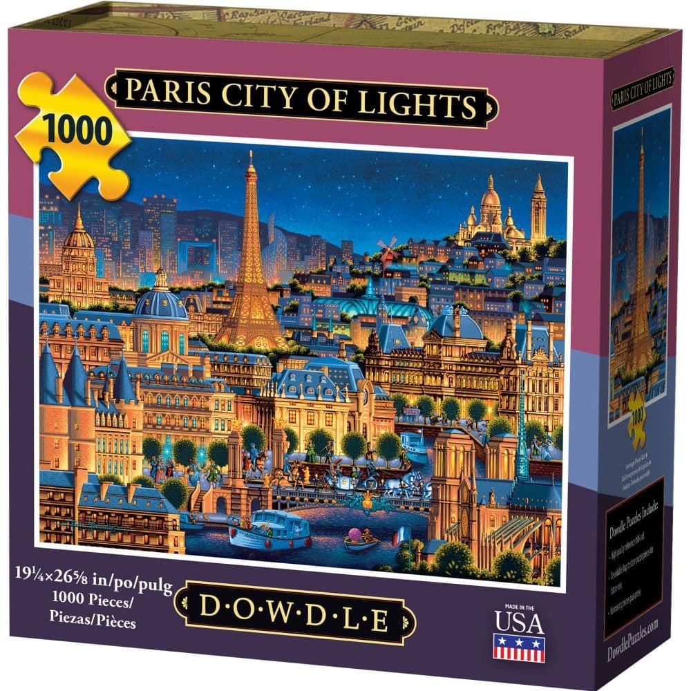 Paris City of Lights 1000pc Puzzle