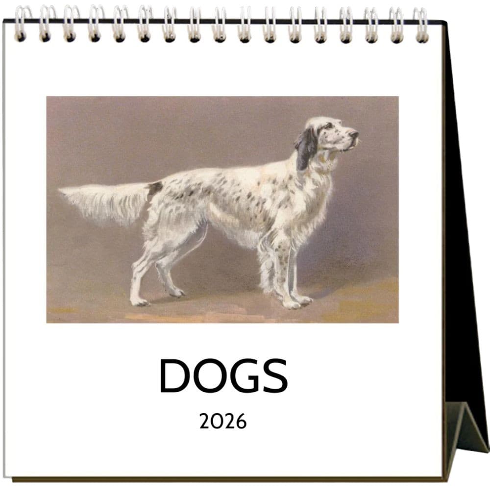 Dog Crazy 2026 Easel Desk Calendar Main Product Image