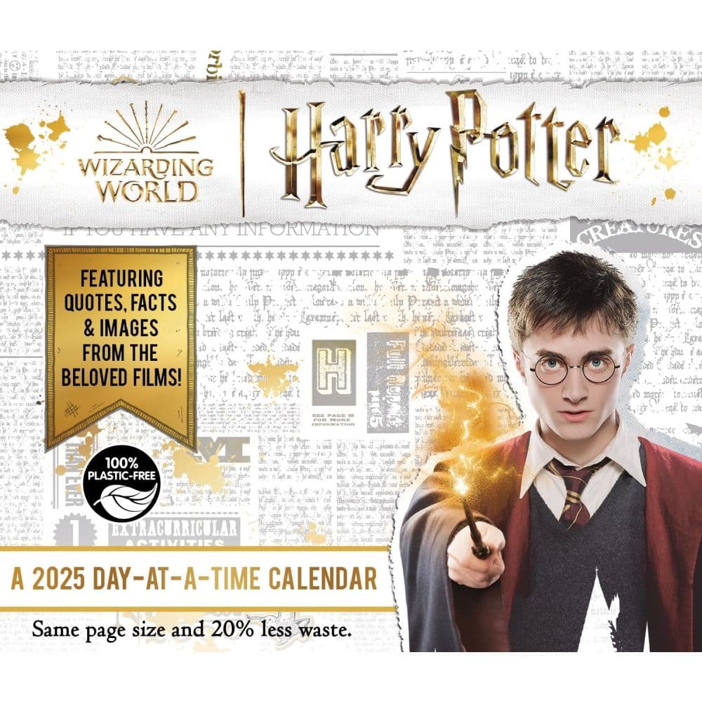 Harry Potter 2025 Desk Calendar Ninth Alternate Image