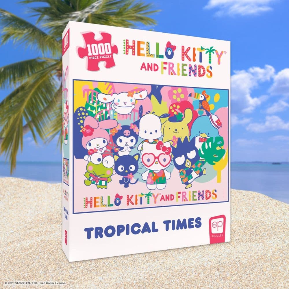 Hello Kitty Tropical 1000 Piece Puzzle Sixth Alternate Image