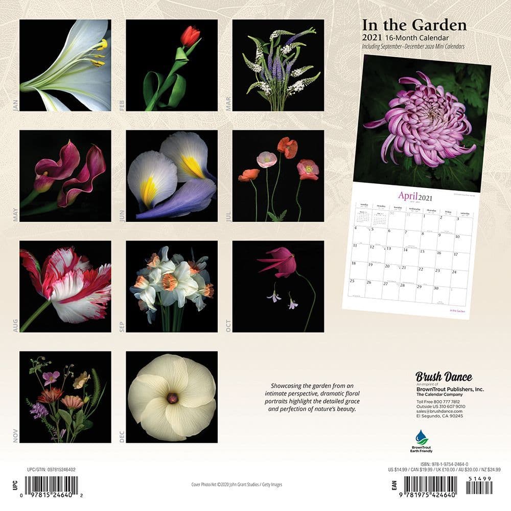 In The Garden Wall Calendar Calendars Com