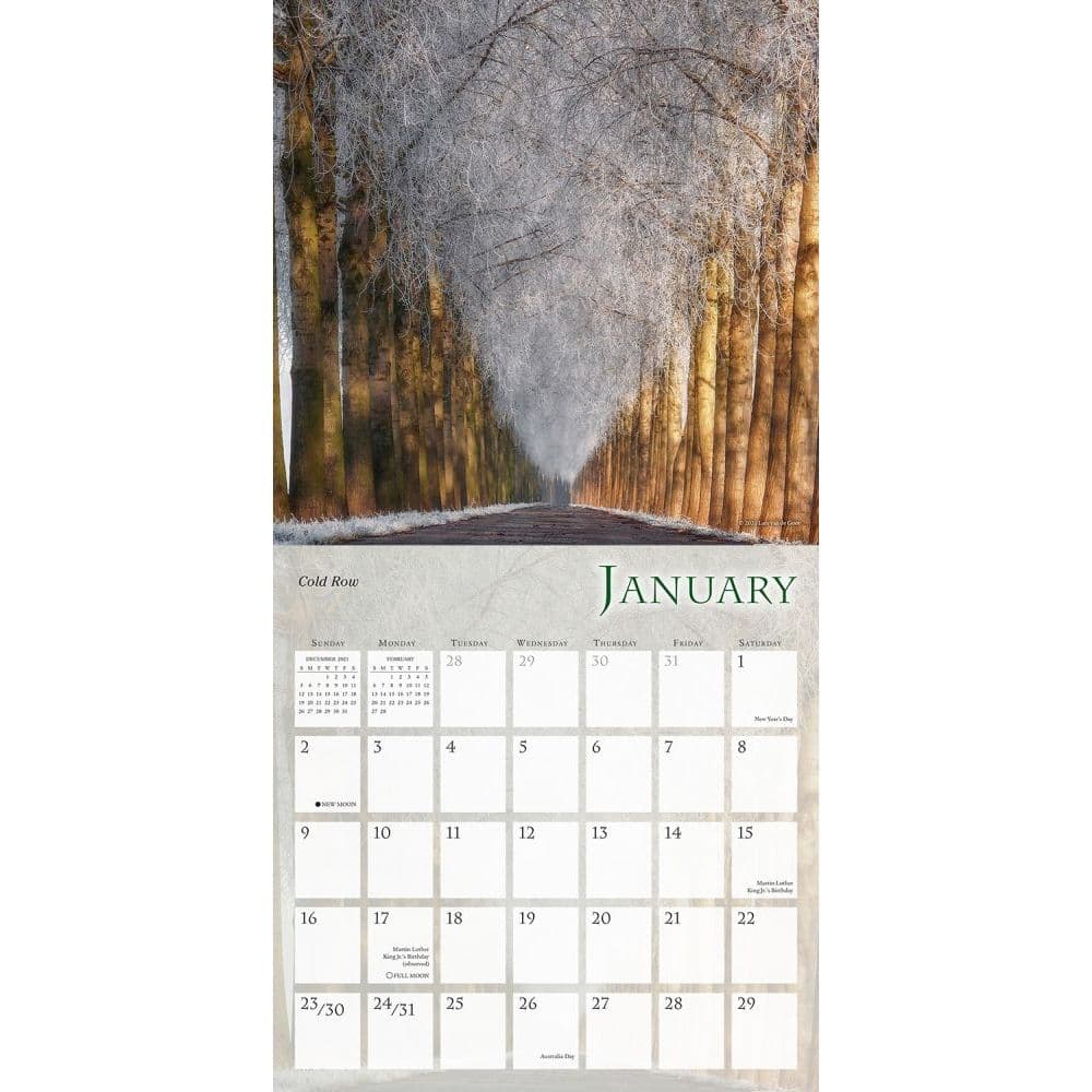 2021 PATHWAYS OF INSPIRATION Gorgeous 16-Month WALL CALENDAR 12 x 24 