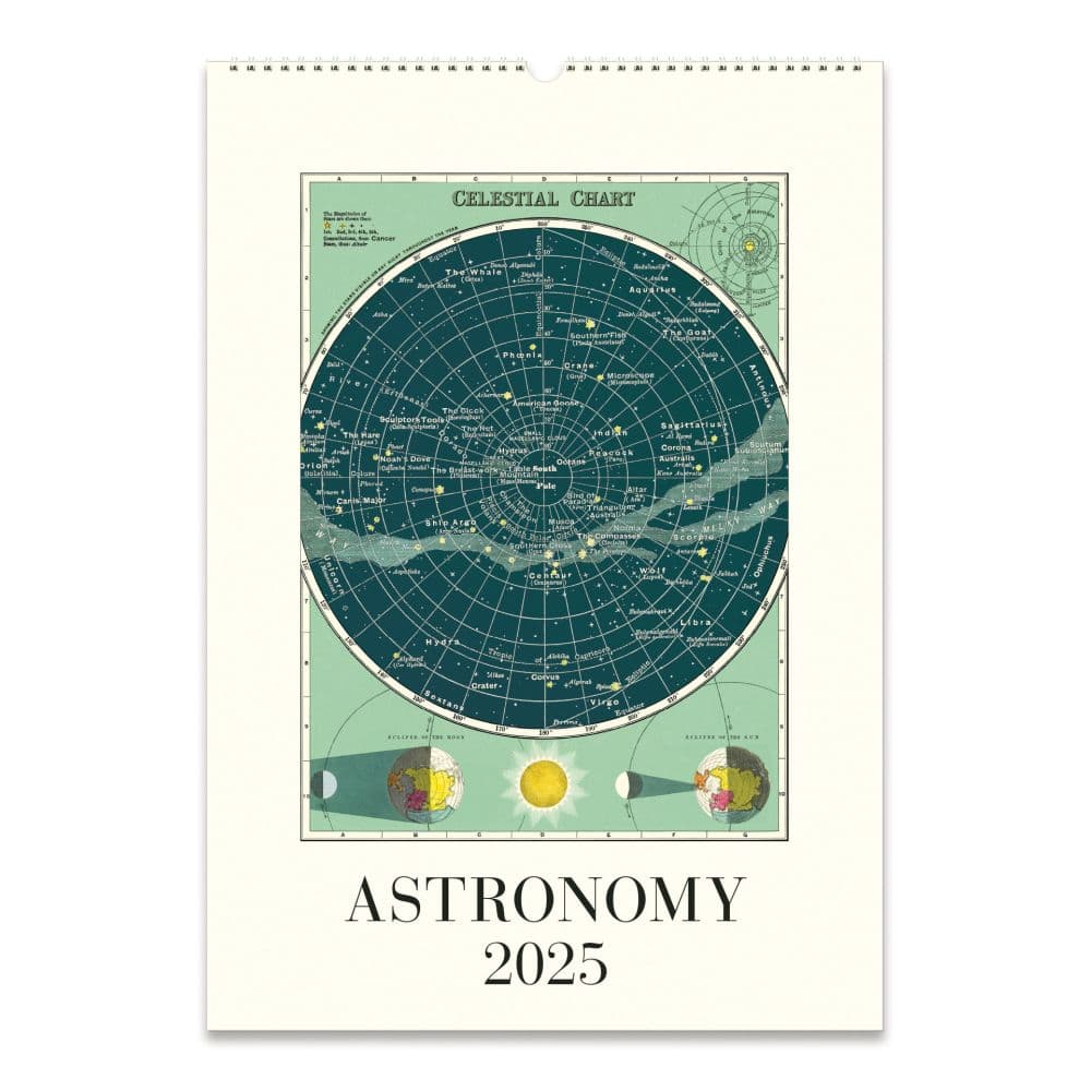 Astronomy Poster 2025 Wall Calendar