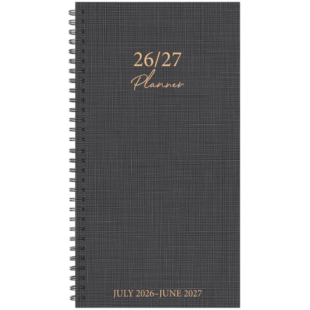 image Graphite Grid Academic 2027 Weekly Planner