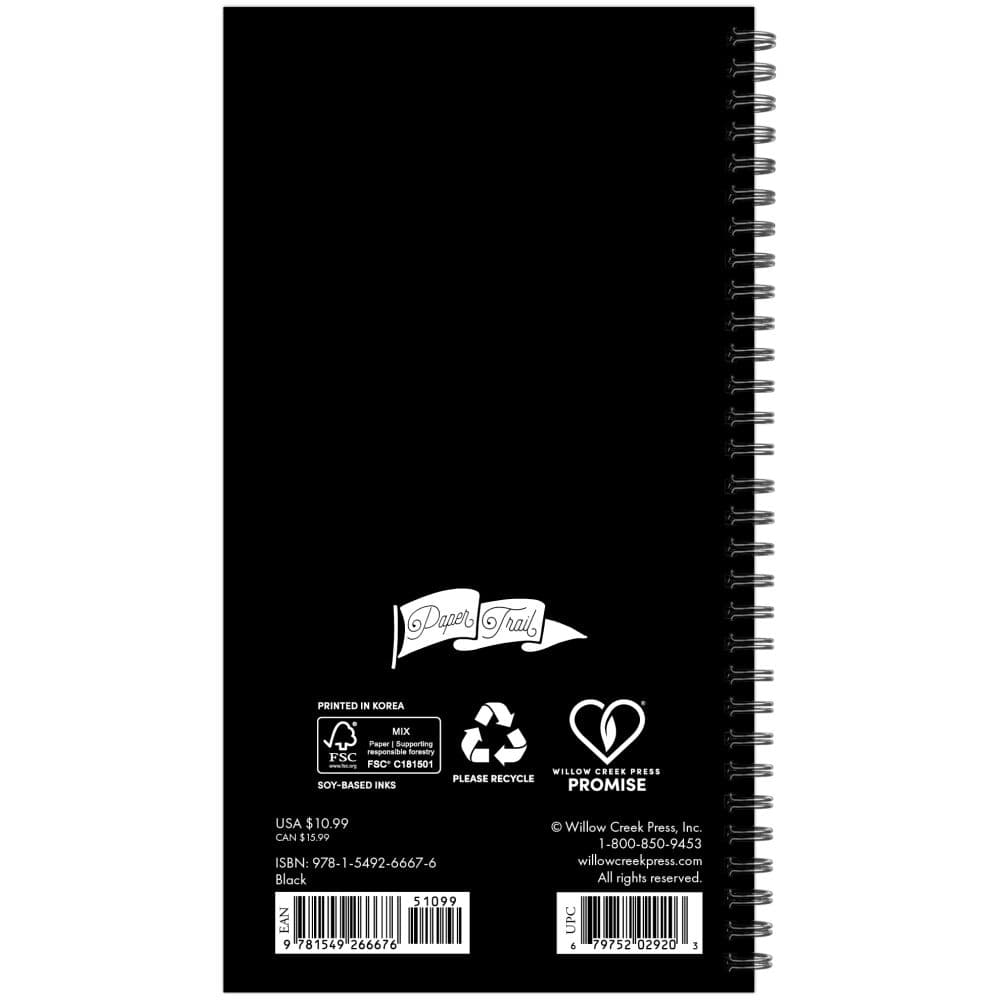 Black Spiral 2027 Weekly Planner First Alternate Image