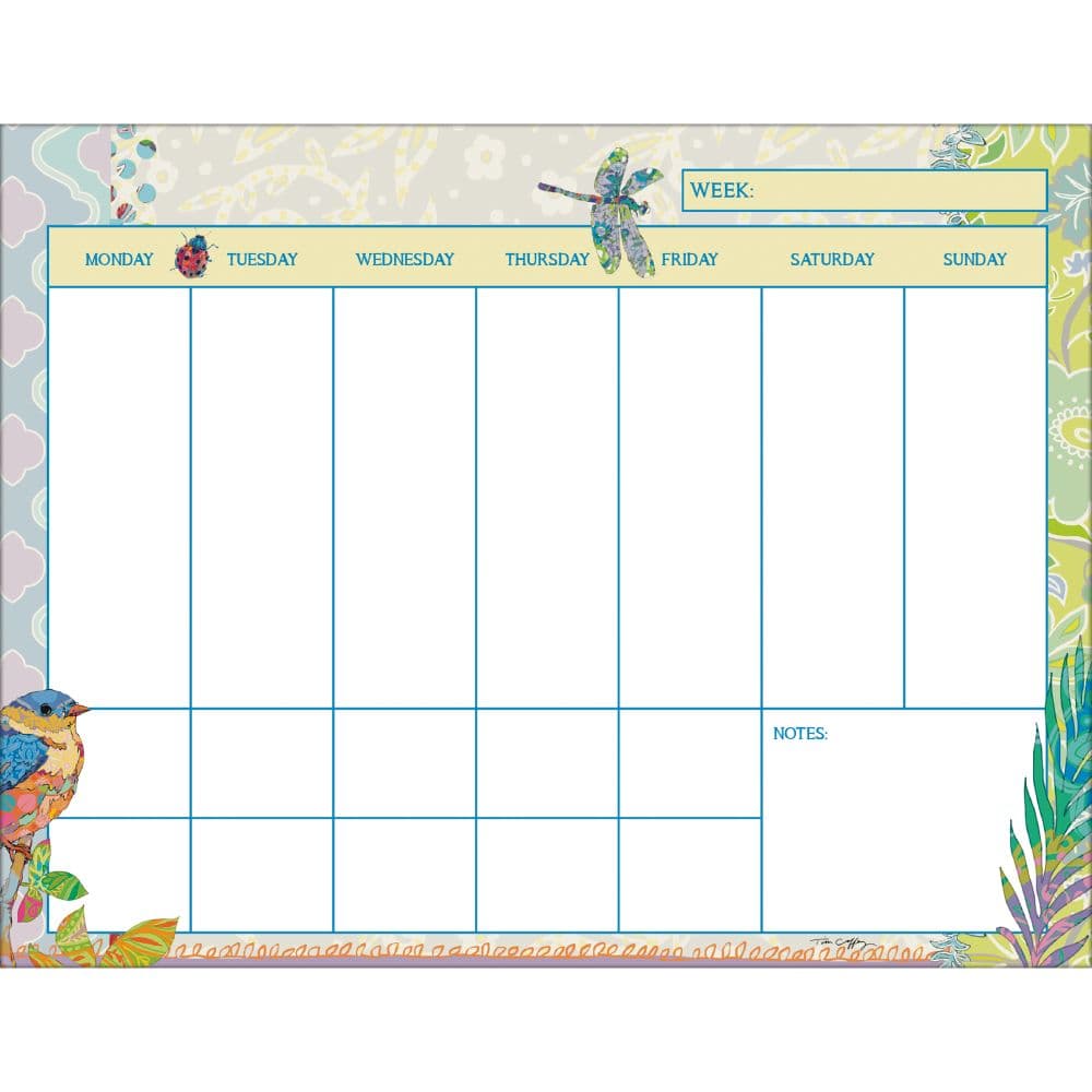 Ladybird Plan It 2025 Wall Calendar