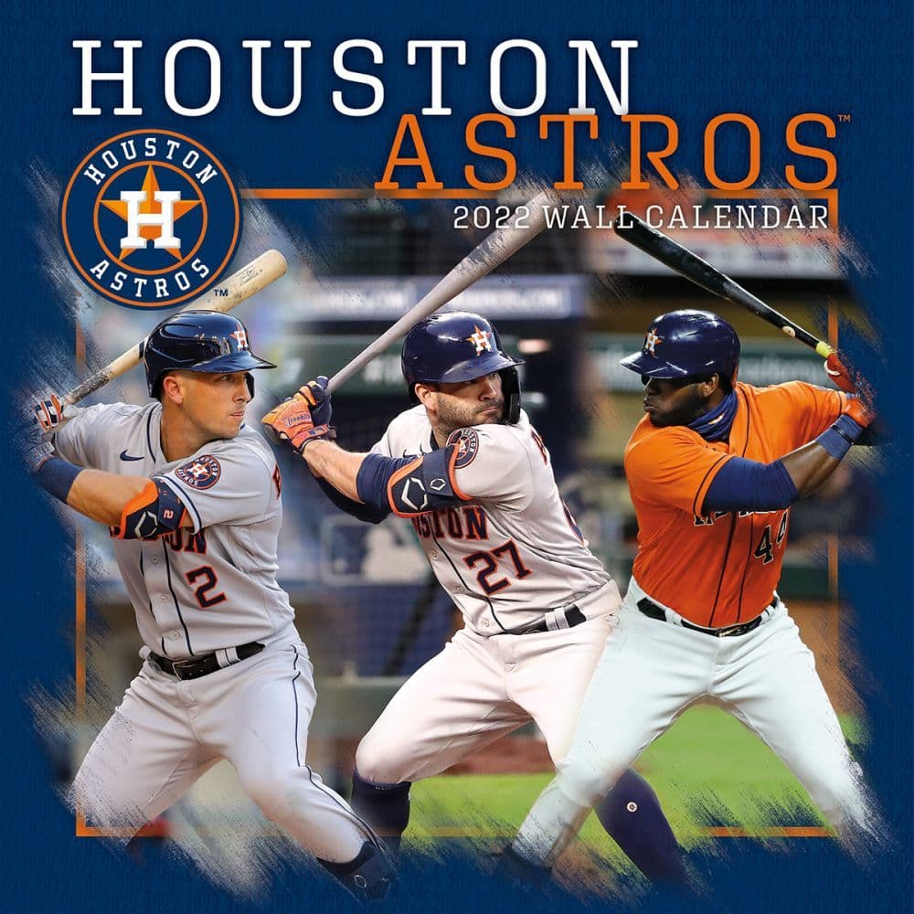 MLB Houston Astros 2022 Wall Calendar - Calendars.com