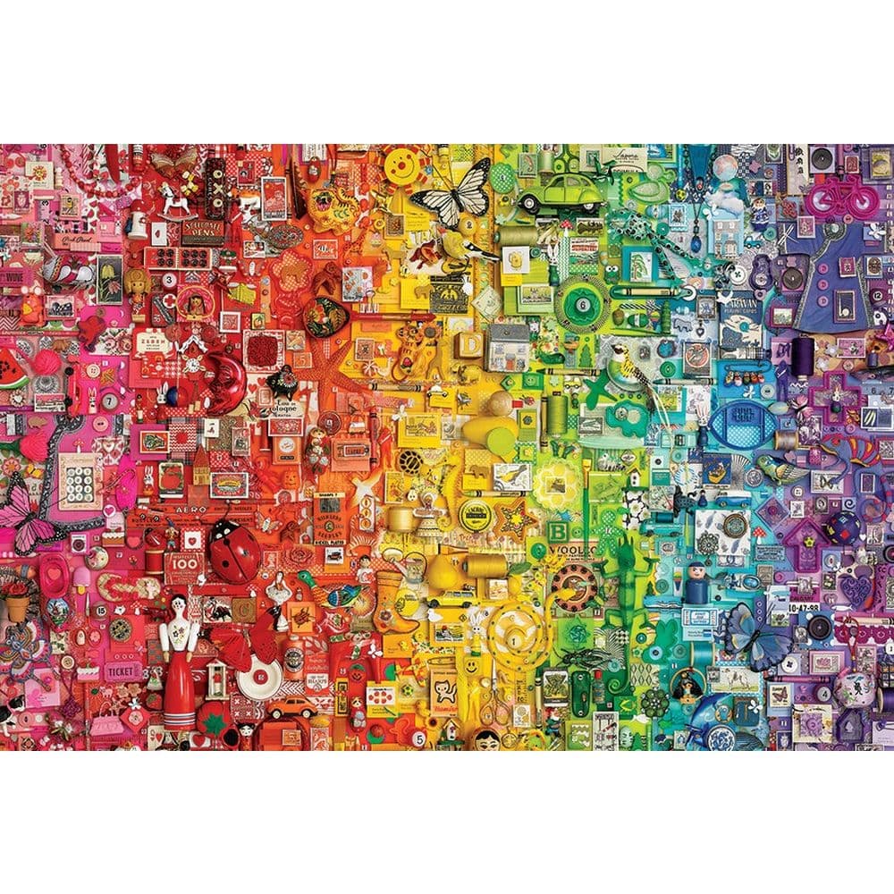 Rainbow 2000 Piece Puzzle First Alternate Image