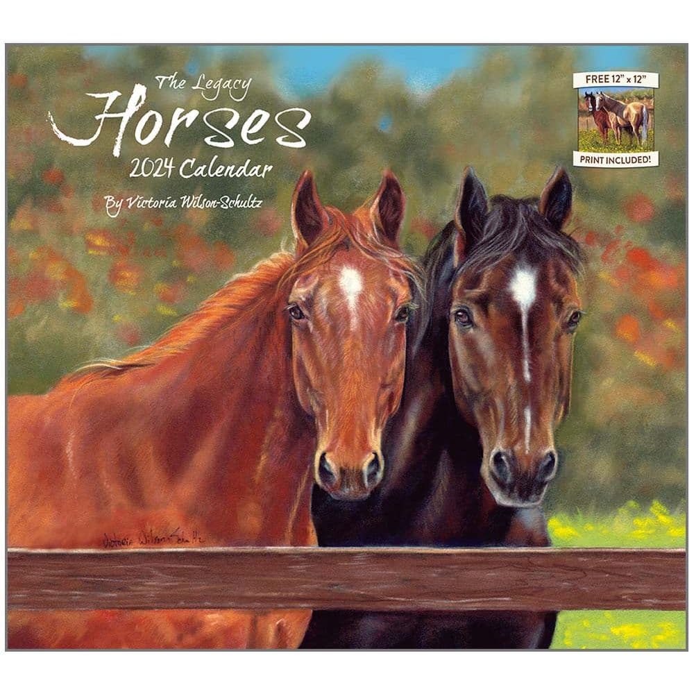 Horses Special Edition 2024 Wall Calendar Main Product Image width=&quot;1000&quot; height=&quot;1000&quot;