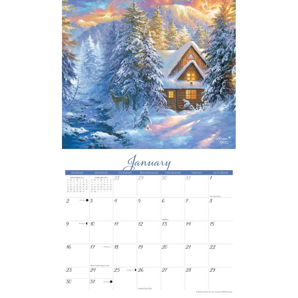 Hunter Art 2022 Wall Calendar - Calendars.com