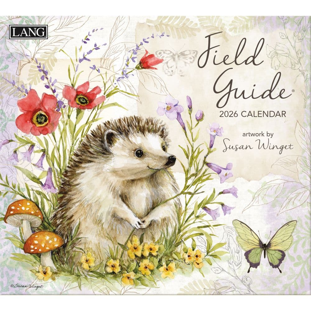 Field Guide 2026 Wall Calendar by Susan Winget Main Image