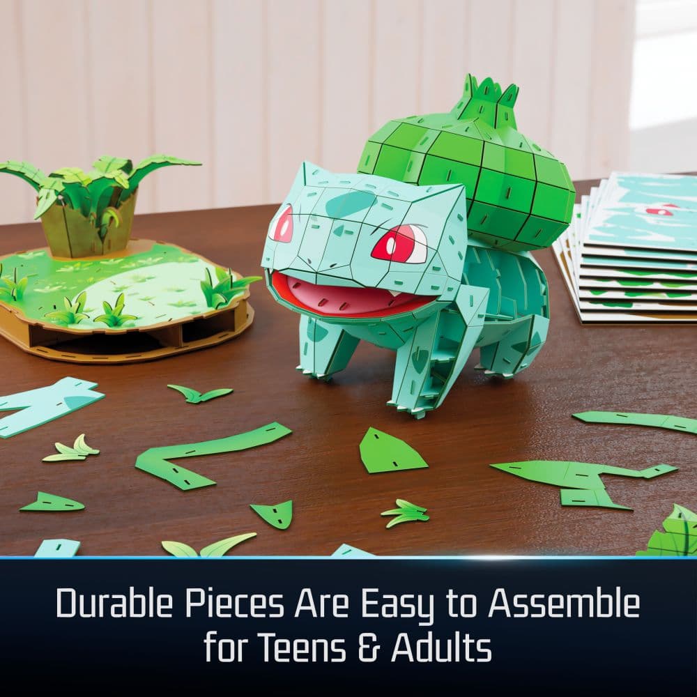 4D Pokemon Bulbasaur 3D Puzzle Second Alternate Image