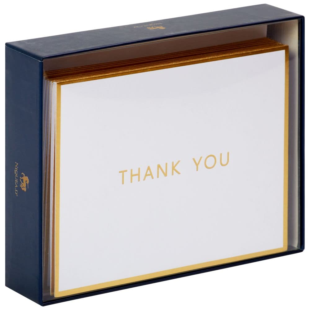 Gold Boxed Note Cards Main Product Image width="1000" height="1000"