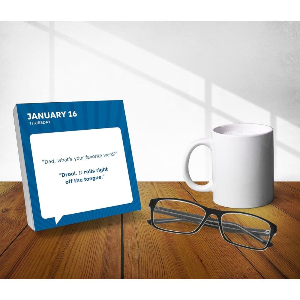 Dad Jokes 2025 Desk Calendar Fifth Alternate Image width=&quot;1000&quot; height=&quot;1000&quot;