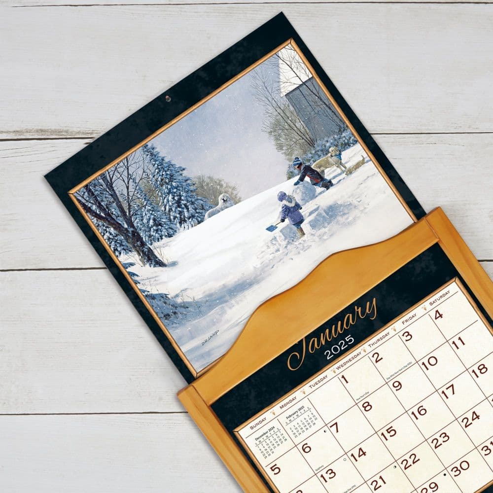 Treasured Times by D.R. Laird 2025 Wall Calendar