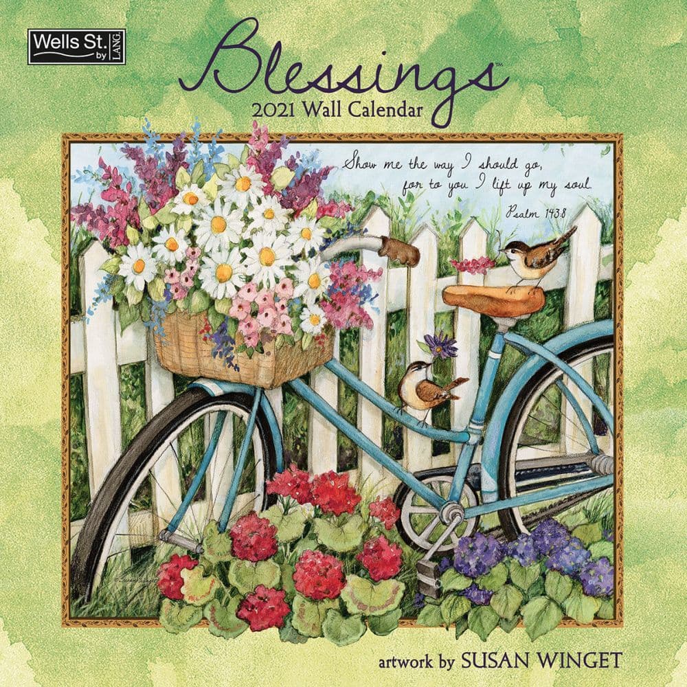 Blessings Wall Calendar by Susan Winget