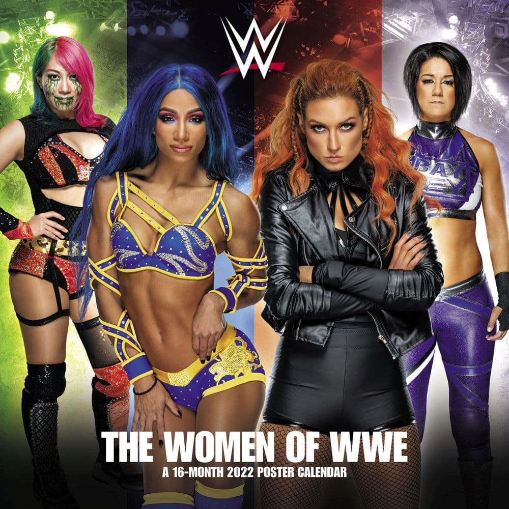WWE Women 2022 Wall Calendar