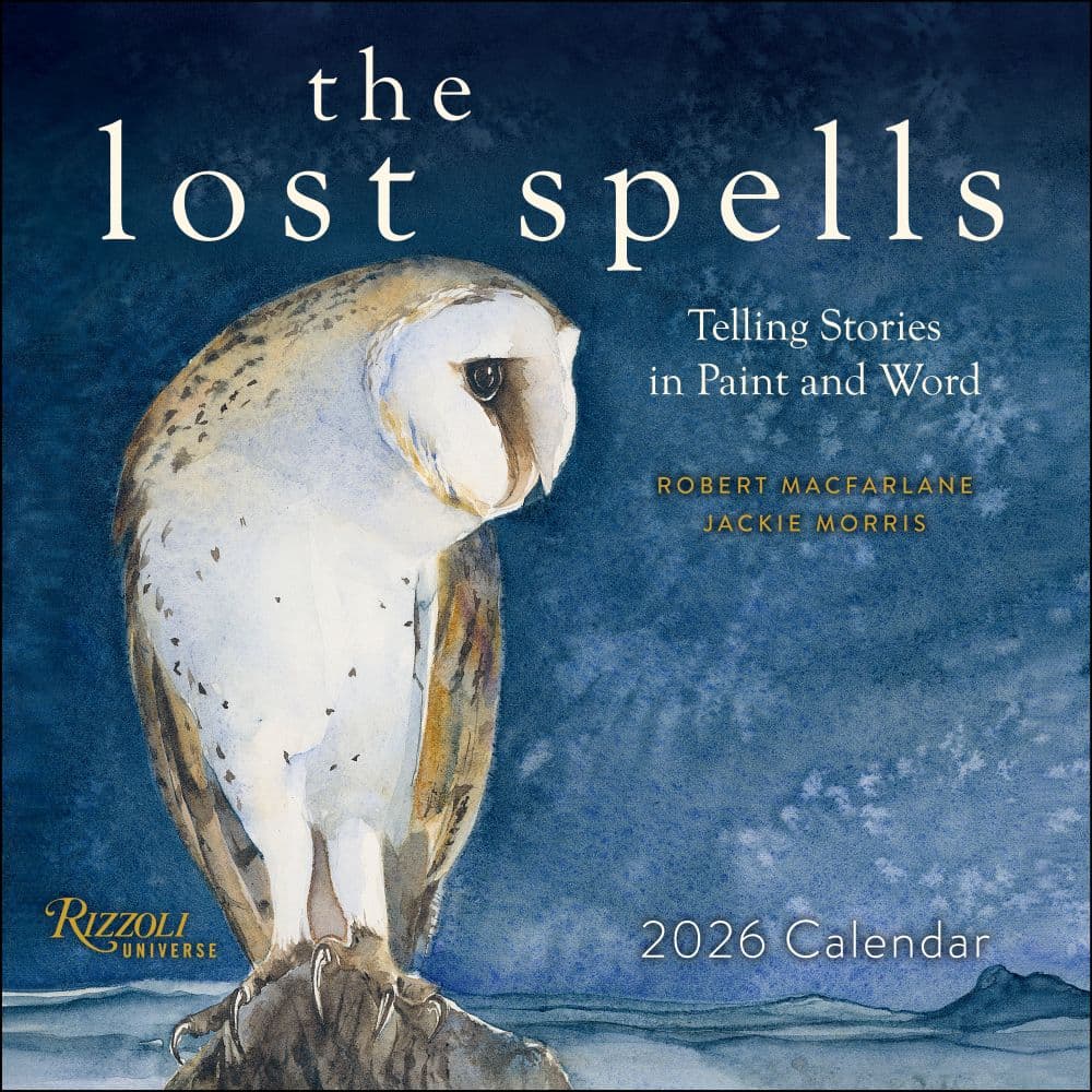 Lost Spells 2026 Wall Calendar Main Image