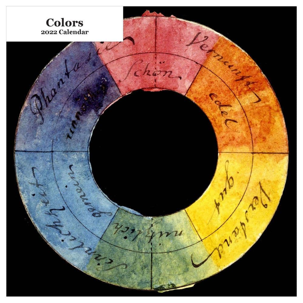 Colors 2022 Wall Calendar