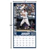 image MLB New York Yankees 2025 Wall Calendar Size comparison