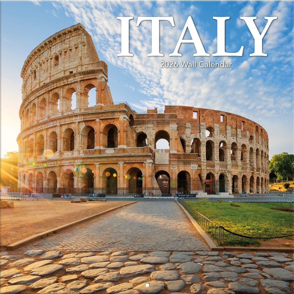 Italy 2026 Wall Calendar_Main Image